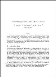 Markovian Projection Onto a Heston Model