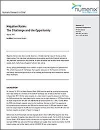 Research In Brief | Negative Rates: The Challenge and the Opportunity